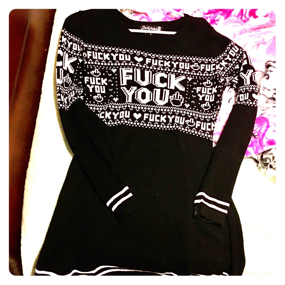 Sourpuss f#%* you dress